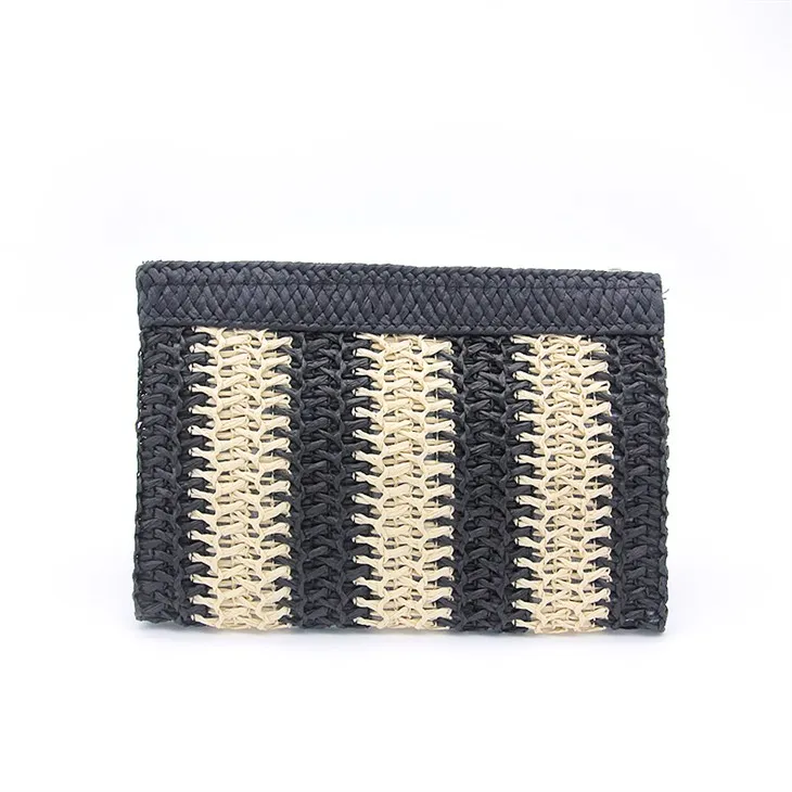 Petit sac au crochet noir