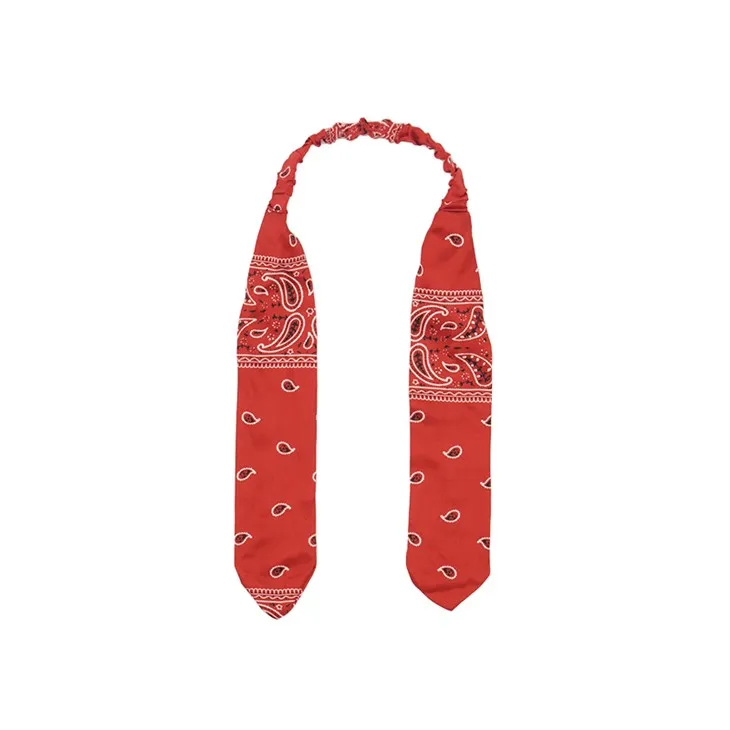 Écharpes en polyester rouge vif