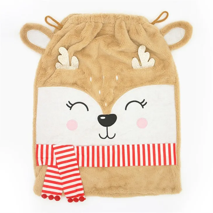 Bas de Noël animaux délicats