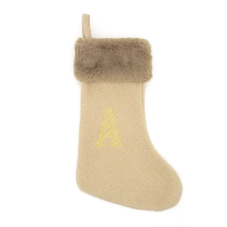 premiers bas de Noël