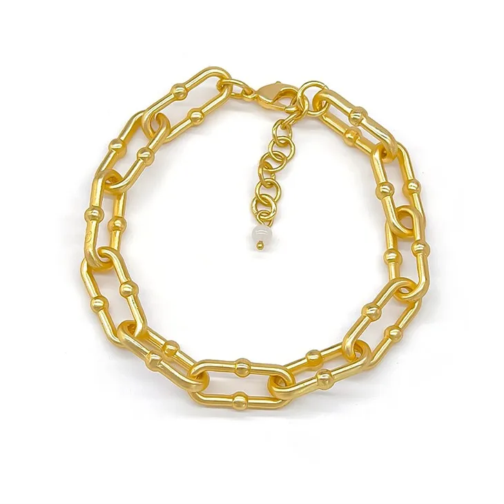 Bracelet Trombone Doré