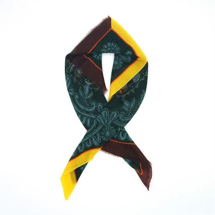 Bandana en laine et cachemire