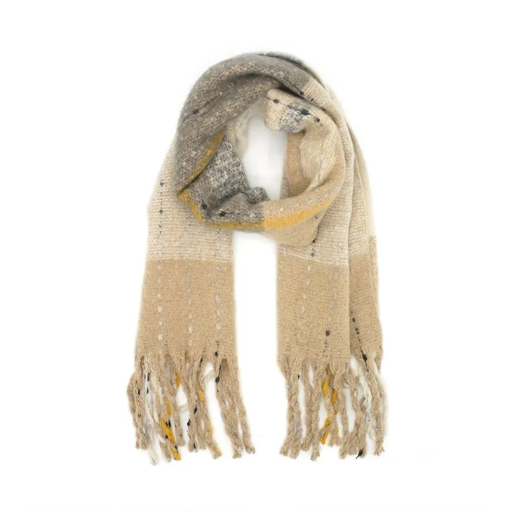 Écharpe en polyester vintage